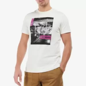 Image of Barbour International Dispatch Printed T-Shirt - M