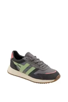 Image of 'Chicago' Nylon Lace-Up Trainers