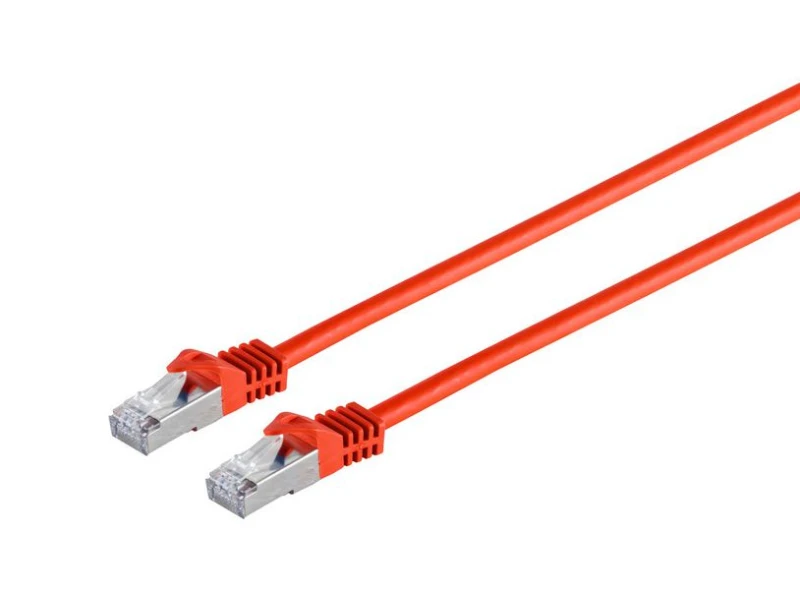 Image of Microconnect SFTP702R networking cable Red 2m Cat7 S/FTP (S-STP)