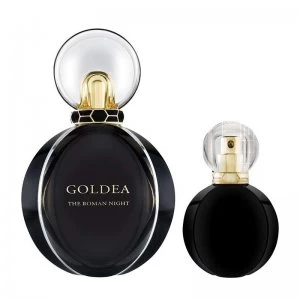 Image of Bvlgari Goldea The Roman Night Gift Set 50ml Eau de Parfum + 15ml Eau de Parfum