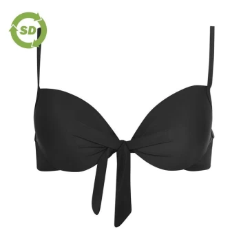 Image of SoulCal Tie Bikini Top - Black