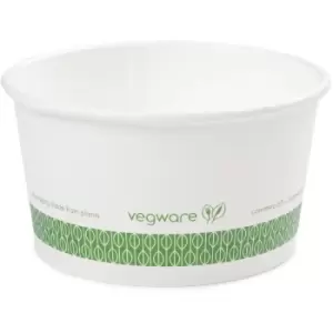 Image of Compostable Hot Food Pots 340ml / 12oz Pack of 500 - GF046 - Vegware