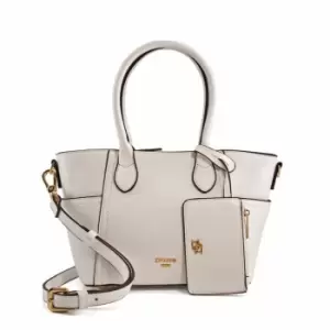 Image of Dune London Dinky Dellenia Tote Bag - White