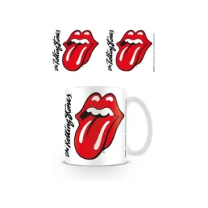 Image of Rolling Stones Lips White Boxed Mug