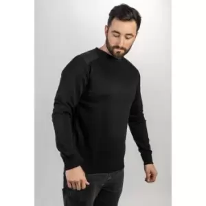 Image of Essentials Crewneck Sweatshirt Black Medium