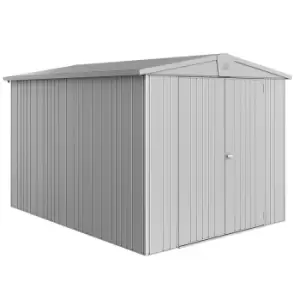 Image of Biohort Europa Size 6 Metal Shed 8' x 10' - Metallic Silver
