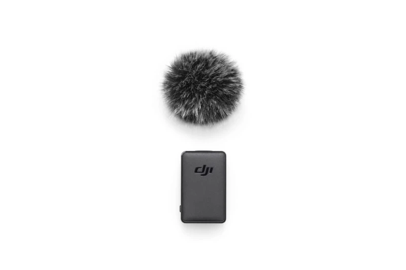 Image of DJI Wireless Microphone Transmitter Black Contact microphone