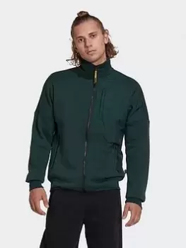 Image of adidas 4cmte Track Top, Green, Size S, Men