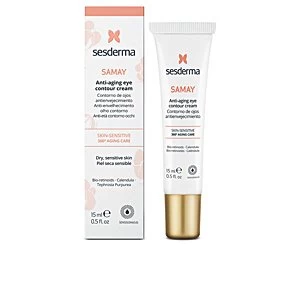 Image of SAMAY crema ojos antienvejecimiento piel sensible 15ml