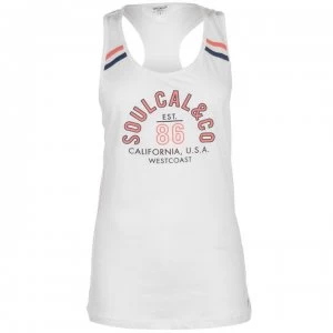 Image of SoulCal Mesh Vest Top - White