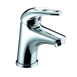 Image of Bristan Java Small Mono Basin Mixer Tap With Pop Up Waste 50 x 130 mm Chrome
