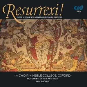 Image of Resurrexi Easter in Vienna With Mozart and the Haydn Brothers by Wolfgang Amadeus Mozart CD Album
