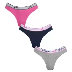 Image of Reebok 3 Pack Jona Briefs Womens - Multi