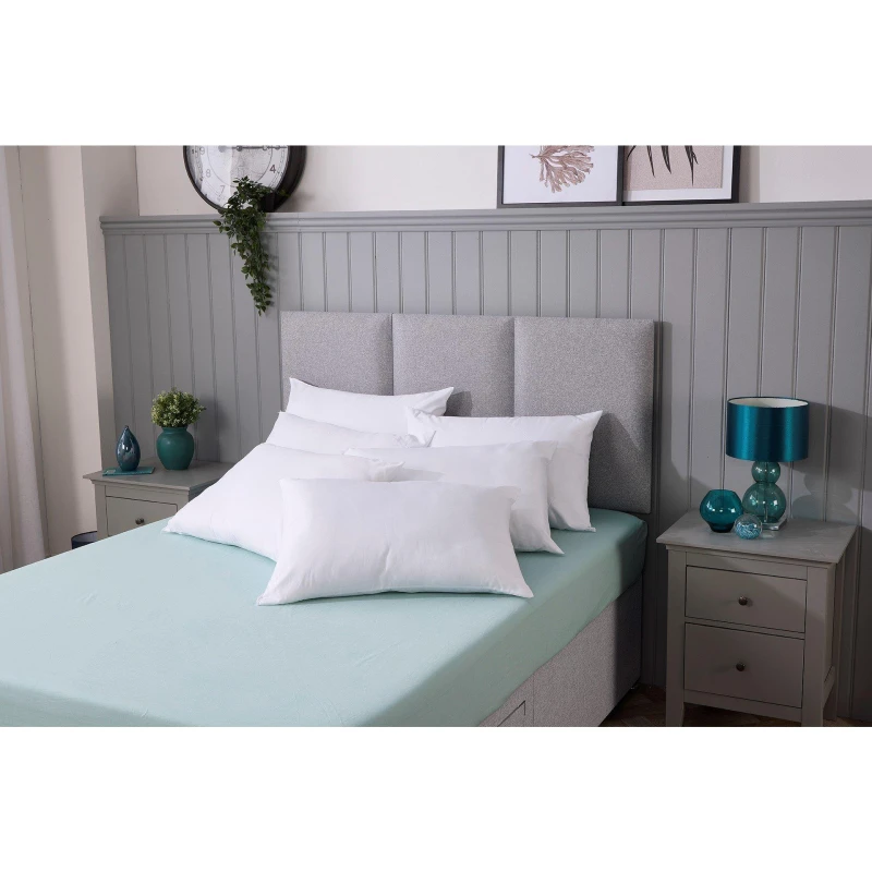 Image of Downland 6 Pack Soft Like Down Pillows White unisex 6 Pack