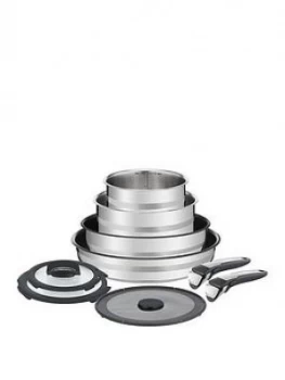 Image of Tefal Ingenio Jamie Oliver 9 Piece Pan Set