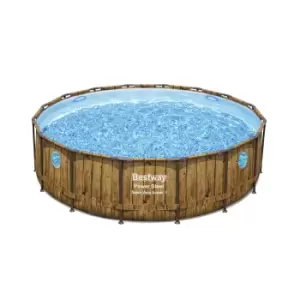 Image of Bestway Power Steel Vinyl Family Swimming Pool 4.88M X 1.22M