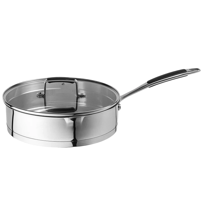 Image of Prochef STAINLESS STEEL SAUTE PAN Stainless Steel unisex 26cm