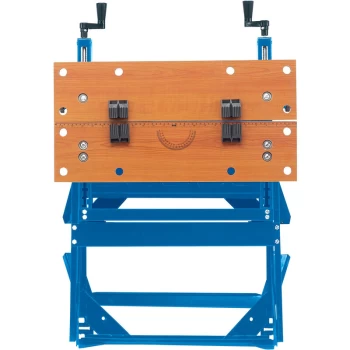 Image of Twin Height Heavy Duty Fold Down Workbench, 650mm [38121] - Draper
