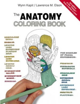 Image of The Anatomy Coloring Book by Wynn Kapit Paperback