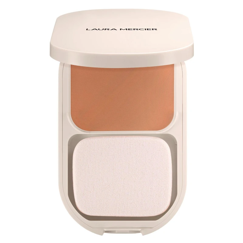 Image of Laura Mercier Real Flawless Feathermatte Powder Foundation 4NPalmier female One Size