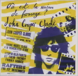 Image of John Cooper Clarke Ou Est La Maison De Fromage - Sealed 2005 UK CD album CMQCD1234
