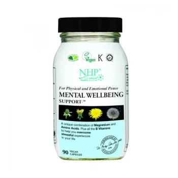 Image of Natural Health Practice Mental Wellbeing Support Capsules - 90s