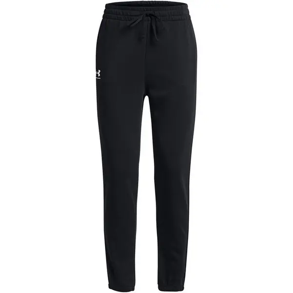 Image of Under Armour Rival Terry Joggers Womens Closed Hem Fleece Jogging Bottoms 8 (XS) Blue 68460218310