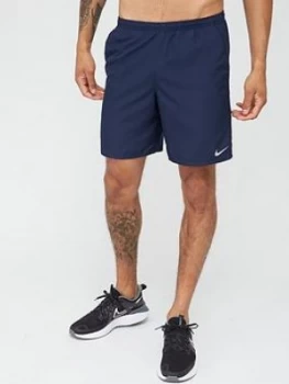 Image of Nike 7" Running Shorts - Navy, Size S, Men