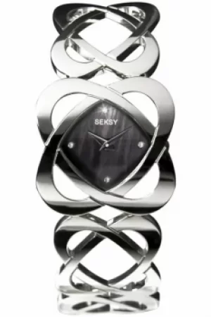 Image of Ladies Seksy Hidden Heart Watch 4159