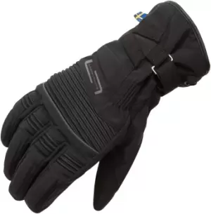 Image of Lindstrands Greip Motorcycle Gloves, black, Size L, black, Size L