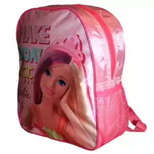 Image of Barbie Childrens/Kids Make Today Magic Backpack (One Size) (Pink)