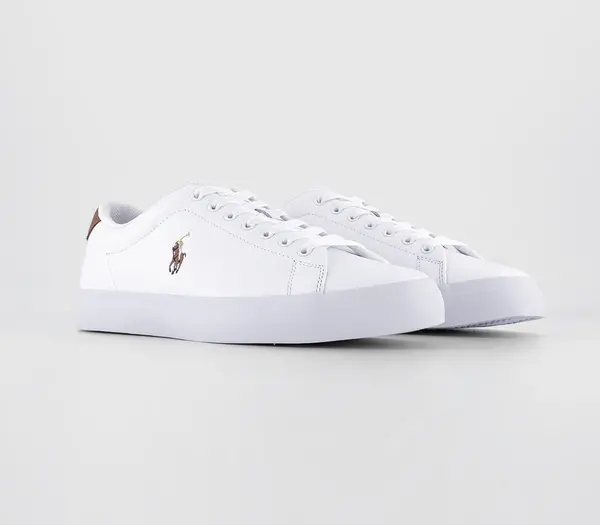 Image of Polo Ralph Lauren Longwood Sneakers White Multi Pp, 7