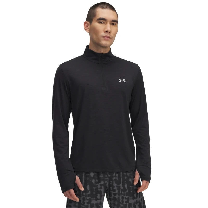 Image of Training top 1/4 zip Under Armour Launch Noir Male XL