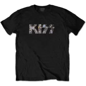 Image of KISS - Logo Mens X-Large T-Shirt - Black