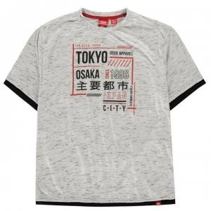 Image of D555 Merlin T Shirt Mens - Grey Reno