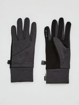 Image of The North Face Etip Gloves - Dark Grey Heather Size M Women