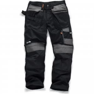 Image of Scruffs 3D Trade Work Trouser Black 30" 33"