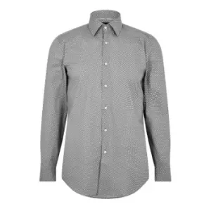 Image of Boss Monogram Print Shirt - Green