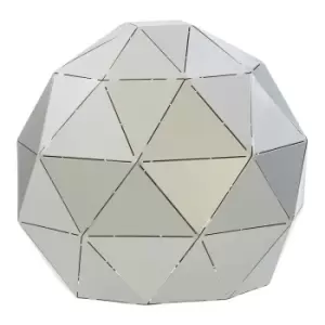 Image of Interiors by PH Mateo Steel Table Lamp, Silver