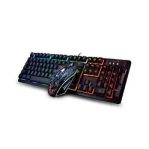 Image of Tactus Gaming Backlit Keyboard and Mouse - Black