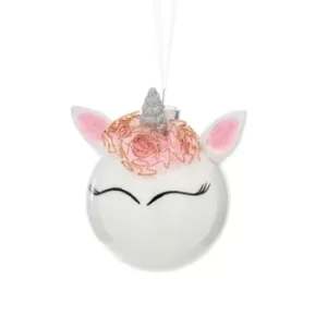 Image of Unicorn Flower Crown Bauble