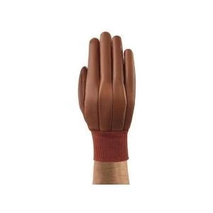 Image of Ansell Hyd Tuf Size 9 Multi Purpose Medium Duty Gloves BrownRed