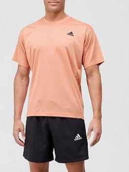 Image of adidas Yoga T-Shirt - Pink Size XL Men