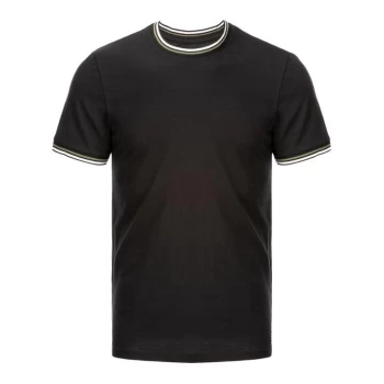 Image of Firetrap Lazer T-Shirt Mens - Black