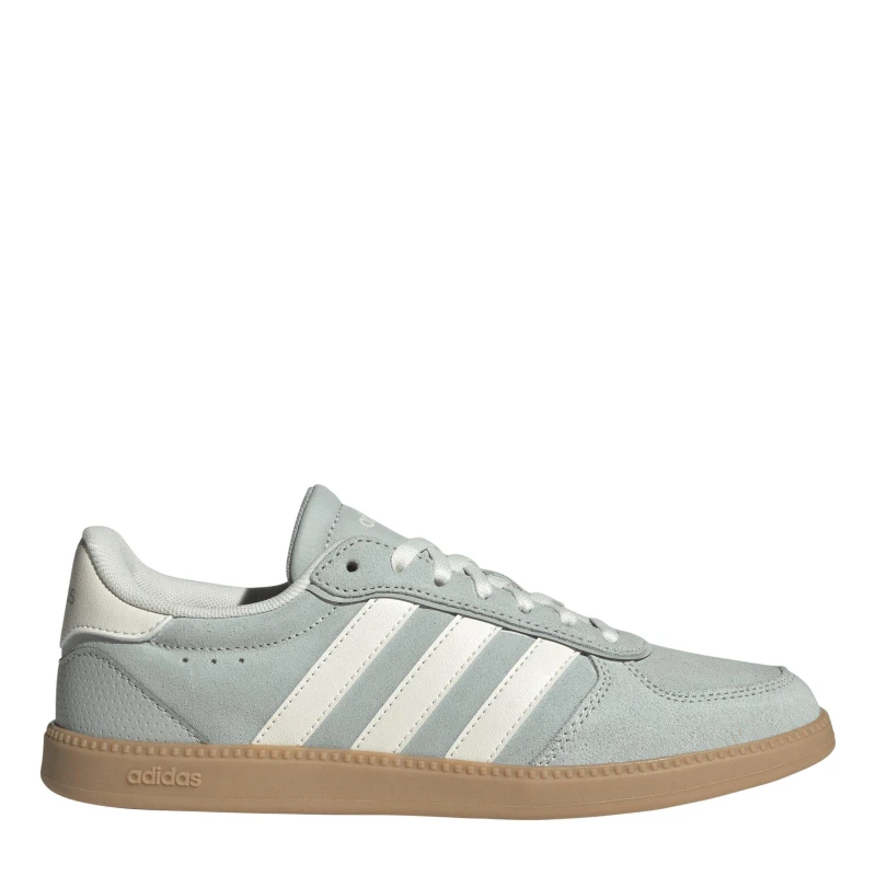 Image of adidas Breaknet Sleek Suede Trainers Womens - Grey Grey 6