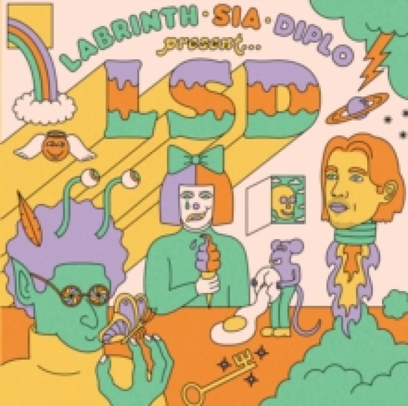 Image of Labrinth, Sia & Diplo Present... LSD: 5th Anniversary Edition Vinyl