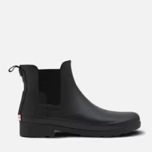 Image of Hunter Womens Refined Chelsea Boots - Black - UK 3