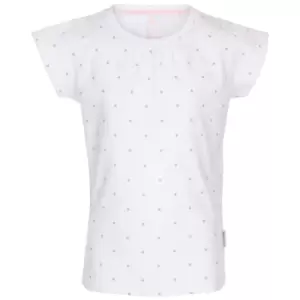 Image of Trespass Girls Harmony T-Shirt (3-4 Years) (White/Pale Grey)