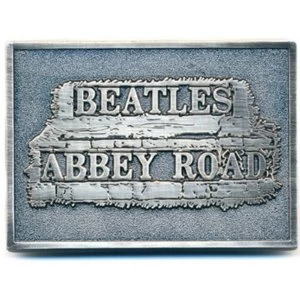 Image of The Beatles - Abbey Road Sign Belt Buckle