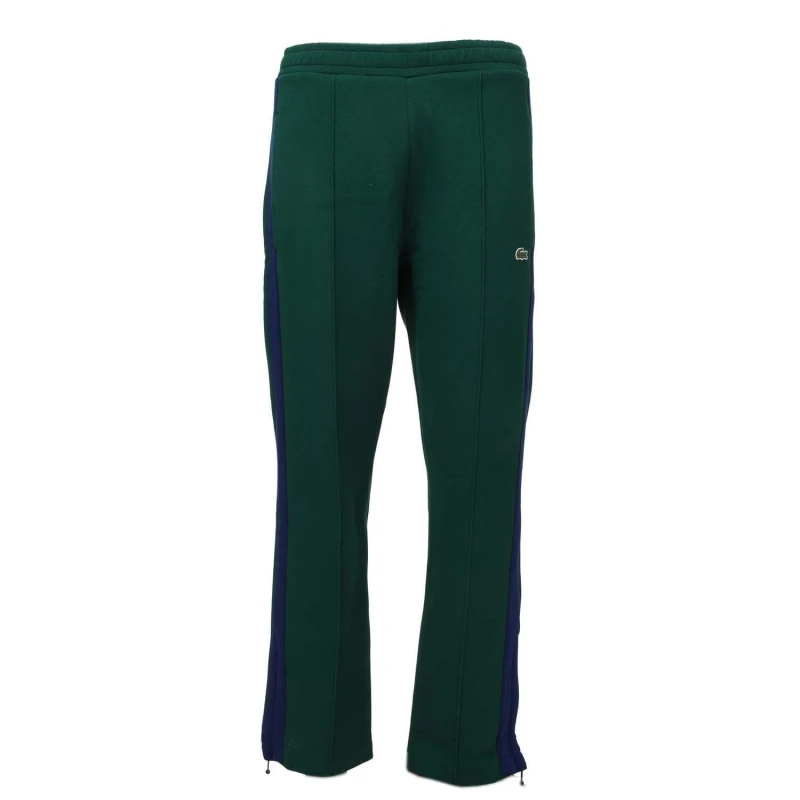 Image of Lacoste Heritage Colourblock Pique Joggers - Green blue Green blue XS